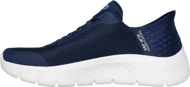 Skechers Comfortabele Slip-ons Flex Ondersteunende Sneaker Blue Dames