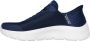 Skechers Comfortabele Slip-ons Flex Ondersteunende Sneaker Blue Dames - Thumbnail 10