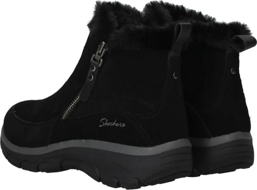 Skechers Cool Zip Winterlaars Black Dames