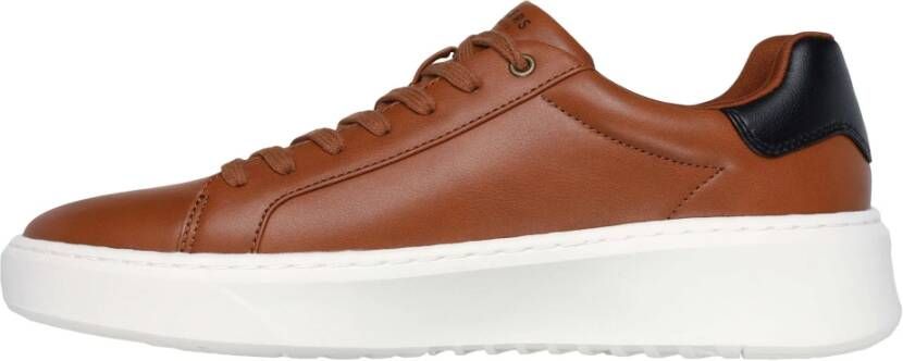 Skechers Court Break Sneakers Brown Heren