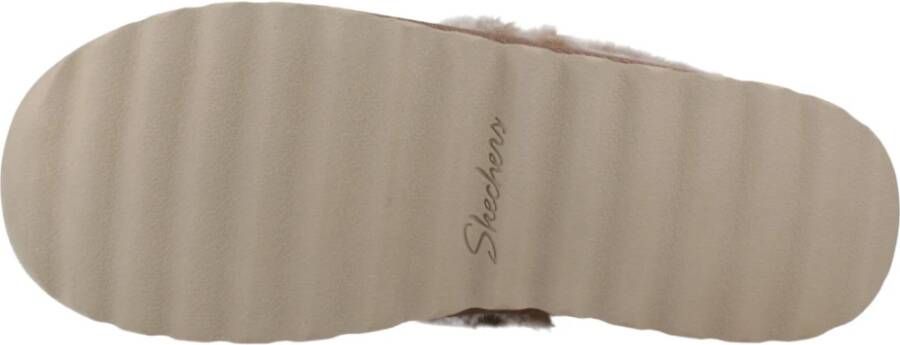 Skechers Cozy Up Slippers Brown Dames