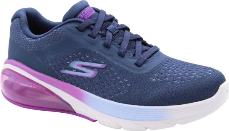 Skechers Crumble Sneaker Blue Dames