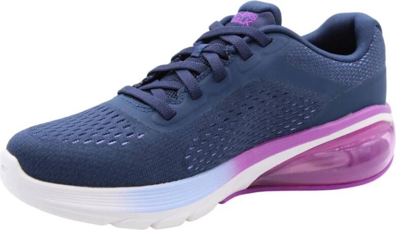 Skechers Crumble Sneaker Blue Dames