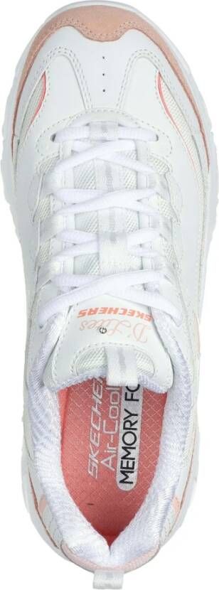 Skechers D Lites New Heat Sneakers White Dames