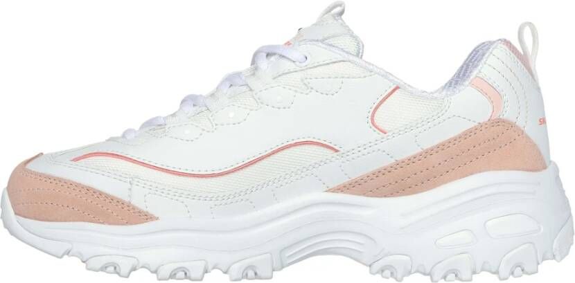 Skechers D Lites New Heat Sneakers White Dames