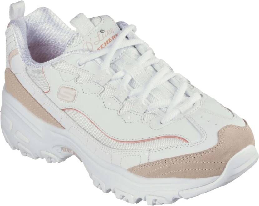 Skechers D Lites New Heat Sneakers White Dames