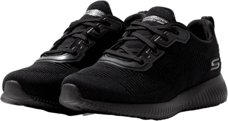 Skechers Dames Bobs Squad Schoenen Zwart Heren