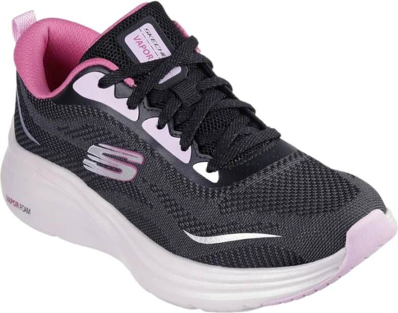 Skechers Dames Lage Sneakers met Vapor Foam Black Dames