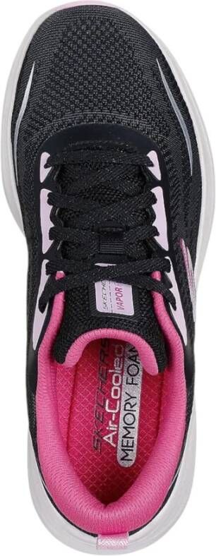 Skechers Dames Lage Sneakers met Vapor Foam Black Dames