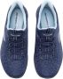 Skechers Toppen Fonkelende Sport Sneakers Blue Dames - Thumbnail 5