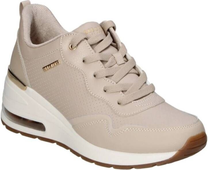 Skechers Dames Sportieve Sneakers Beige Dames