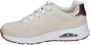 Skechers Dames Sportieve Sneakers Beige Dames - Thumbnail 4