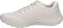 Skechers Comfortabele Arch Fit Natuurlijke Mesh Sneaker Beige Dames - Thumbnail 6