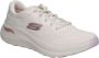 Skechers Comfortabele Arch Fit Natuurlijke Mesh Sneaker Beige Dames - Thumbnail 8