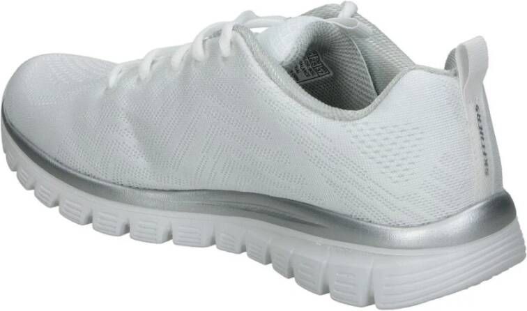 Skechers Dames sportschoenen Wit Dames