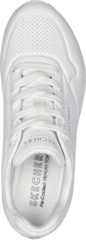 Skechers Dames Uno Stand On Air Sneakers White Dames