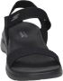 Skechers Zwarte Sandalen met Stoffen Voering Black Dames - Thumbnail 4