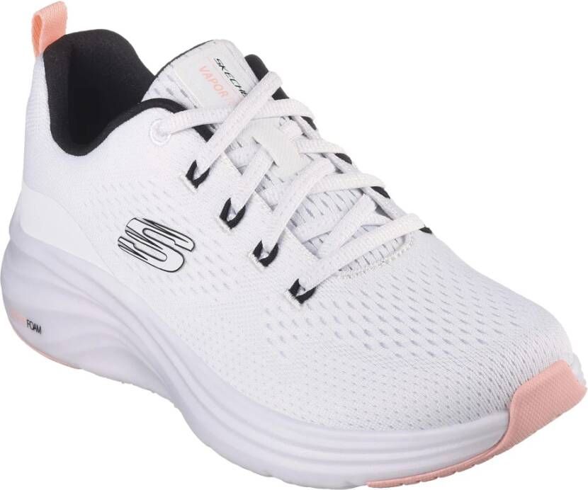 Skechers Dampschuim Sneakers White Dames