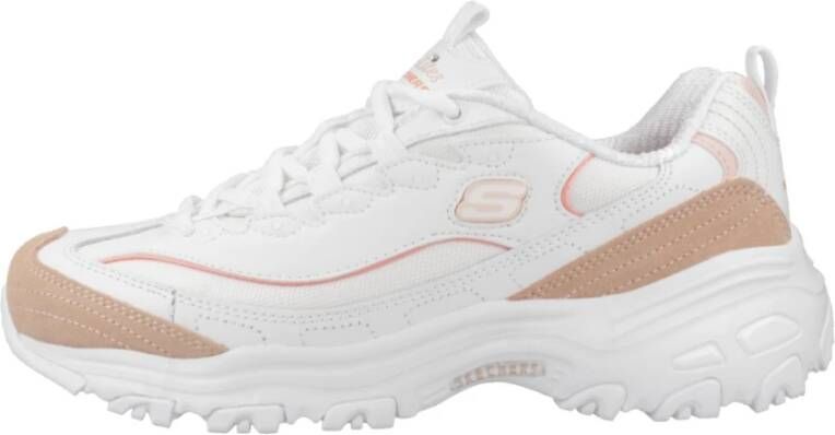 Skechers D'Lites Sneakers New Heat White Dames