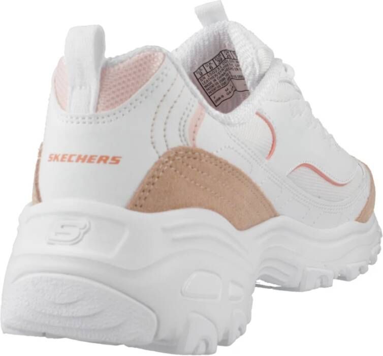 Skechers D'Lites Sneakers New Heat White Dames