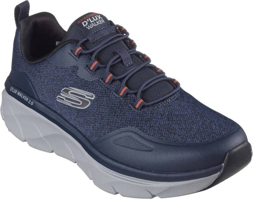 Skechers D´Lux Walker 2.0 Sneakers Blue Heren