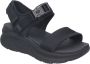 Skechers D´Lux Walker Sandalen Black Dames - Thumbnail 3