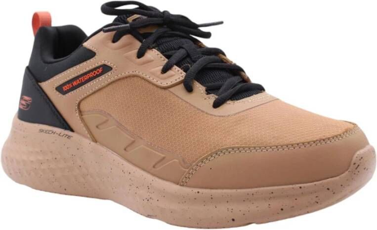 Skechers Drizzle Sneaker voor Mannen en Vrouwen Brown Heren