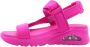 Skechers Stijlvolle platte sandalen voor vrouwen Pink Dames - Thumbnail 5