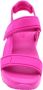 Skechers Stijlvolle platte sandalen voor vrouwen Pink Dames - Thumbnail 6