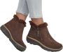 Skechers Relaxed Fit Easy Going Cool Zip! Boots Dames Zwart - Thumbnail 4