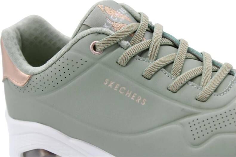 Skechers Eclair Sneaker Stijlvol Schoeisel voor Jou Green Dames