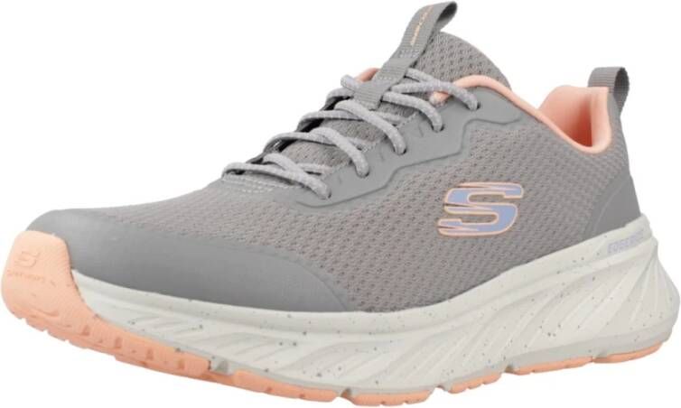 Skechers Edgeride Smooth Sneakers Gray Dames