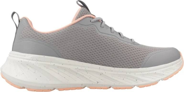 Skechers Edgeride Smooth Sneakers Gray Dames