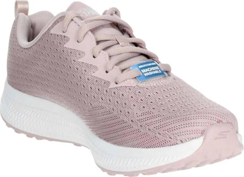 Skechers Engineered Mesh Vetersneakers Pink Dames