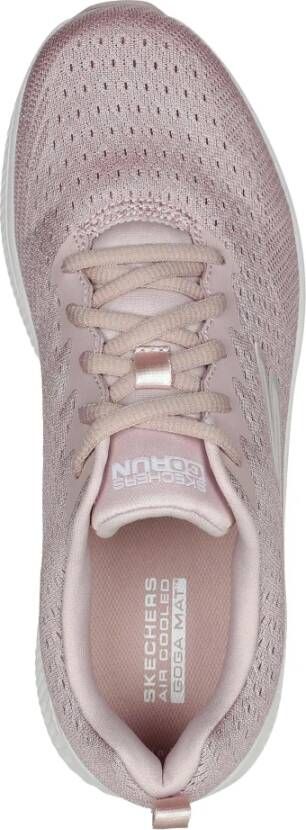 Skechers Engineered Mesh Vetersneakers Pink Dames