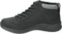 Skechers Ultra Flex 2.0 Social Crew Enkellaarzen Black Dames - Thumbnail 4