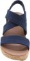 Skechers Arch Fit Beverlee 119260 NVY Vrouwen Marineblauw Sandalen - Thumbnail 9