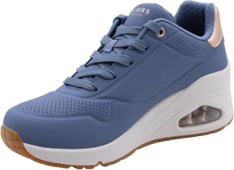 Skechers Festini Casual Sneaker Schoenen Blue Dames