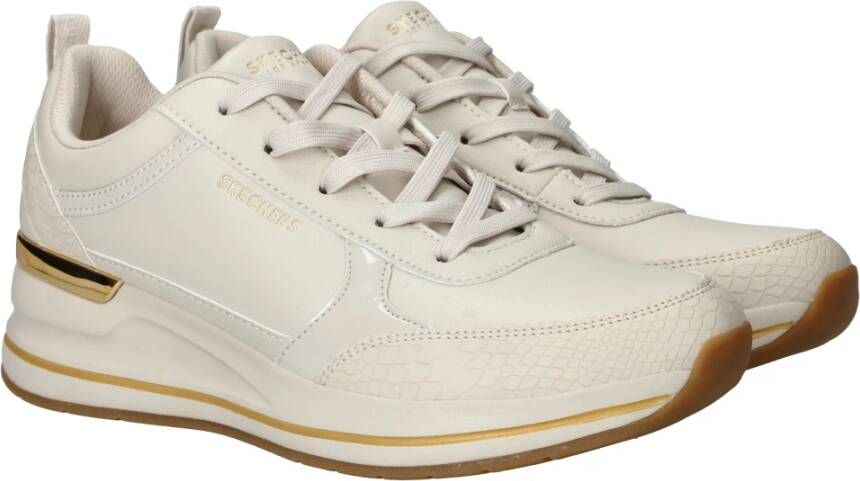 Skechers Fine Shine Sneaker Beige Dames