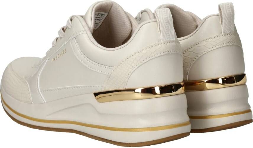 Skechers Fine Shine Sneaker Beige Dames