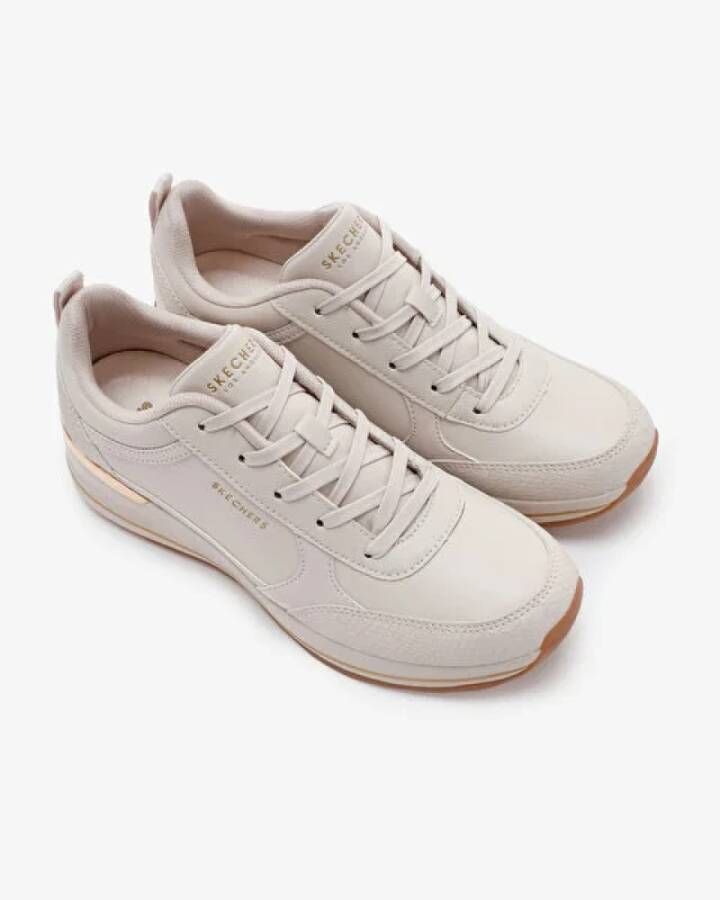 Skechers Fine Shine Stijlvolle Sneakers White Dames