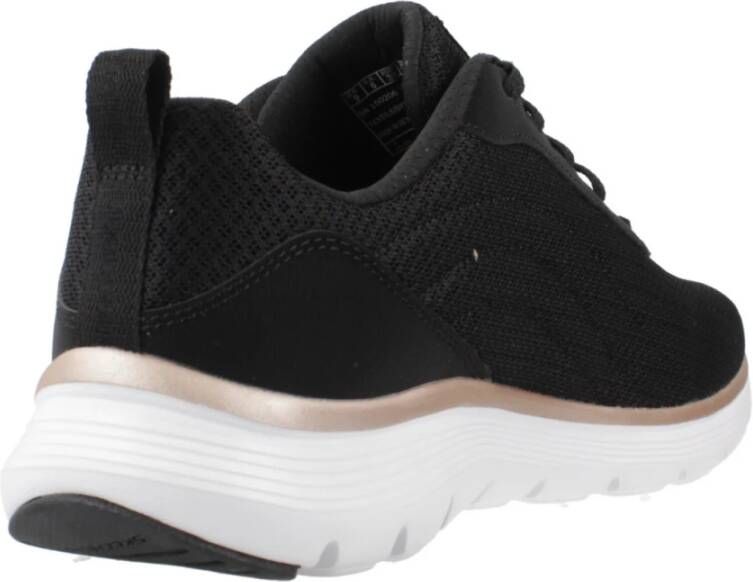 Skechers Flex Appeal 5.0 Sneakers Black Dames