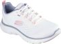 Skechers Flex Appeal 50 Sneakers White Dames - Thumbnail 5