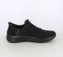 Skechers Flex-Mali Instap Sportschoenen Zwart Black Dames - Thumbnail 4