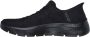 Skechers Slip-Ins: GO Walk Flex Smooth Motion 216326-BBK Mannen Zwart Sneakers - Thumbnail 5