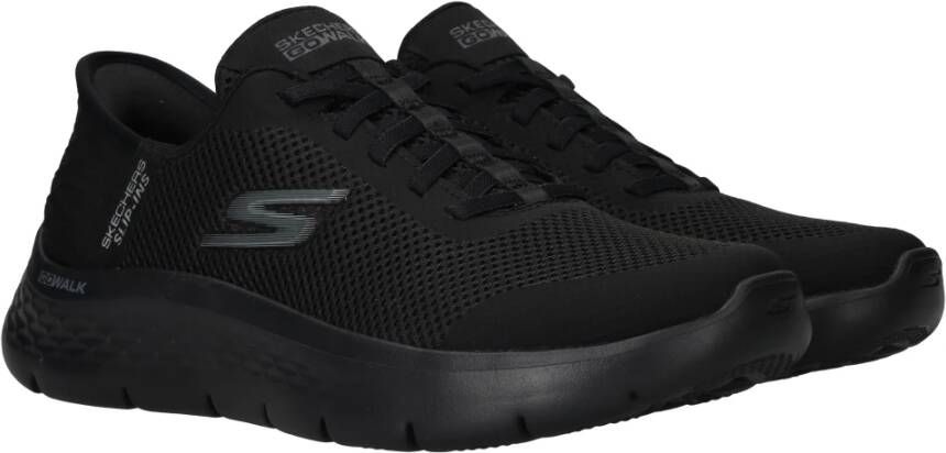 Skechers Flex Slip-On Sneaker Black Dames