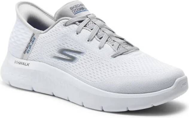 Skechers Flex Sneaker Wit Grijs White Heren