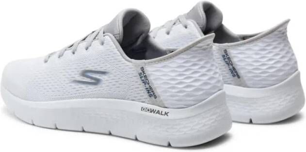 Skechers Flex Sneaker Wit Grijs White Heren