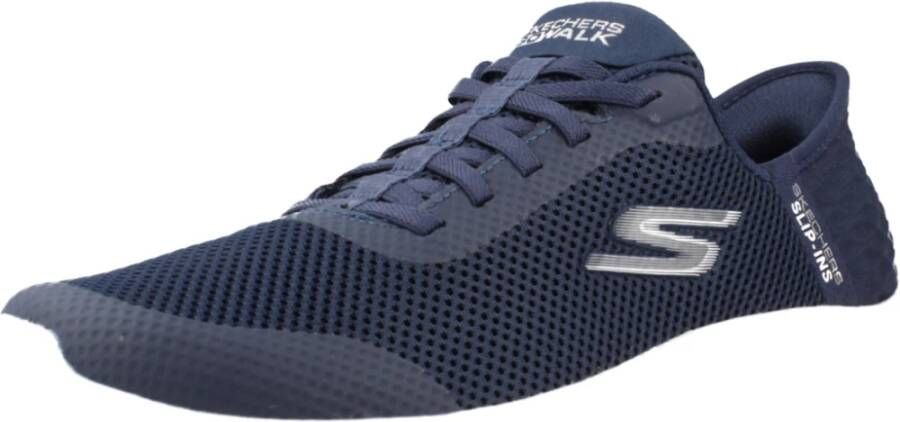 Skechers Comfortabele Slip-ons Flex Ondersteunende Sneaker Blue Dames - Foto 3