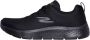 Skechers Go Walk Flex Vespid 216507-BBK Mannen Zwart Sneakers - Thumbnail 3